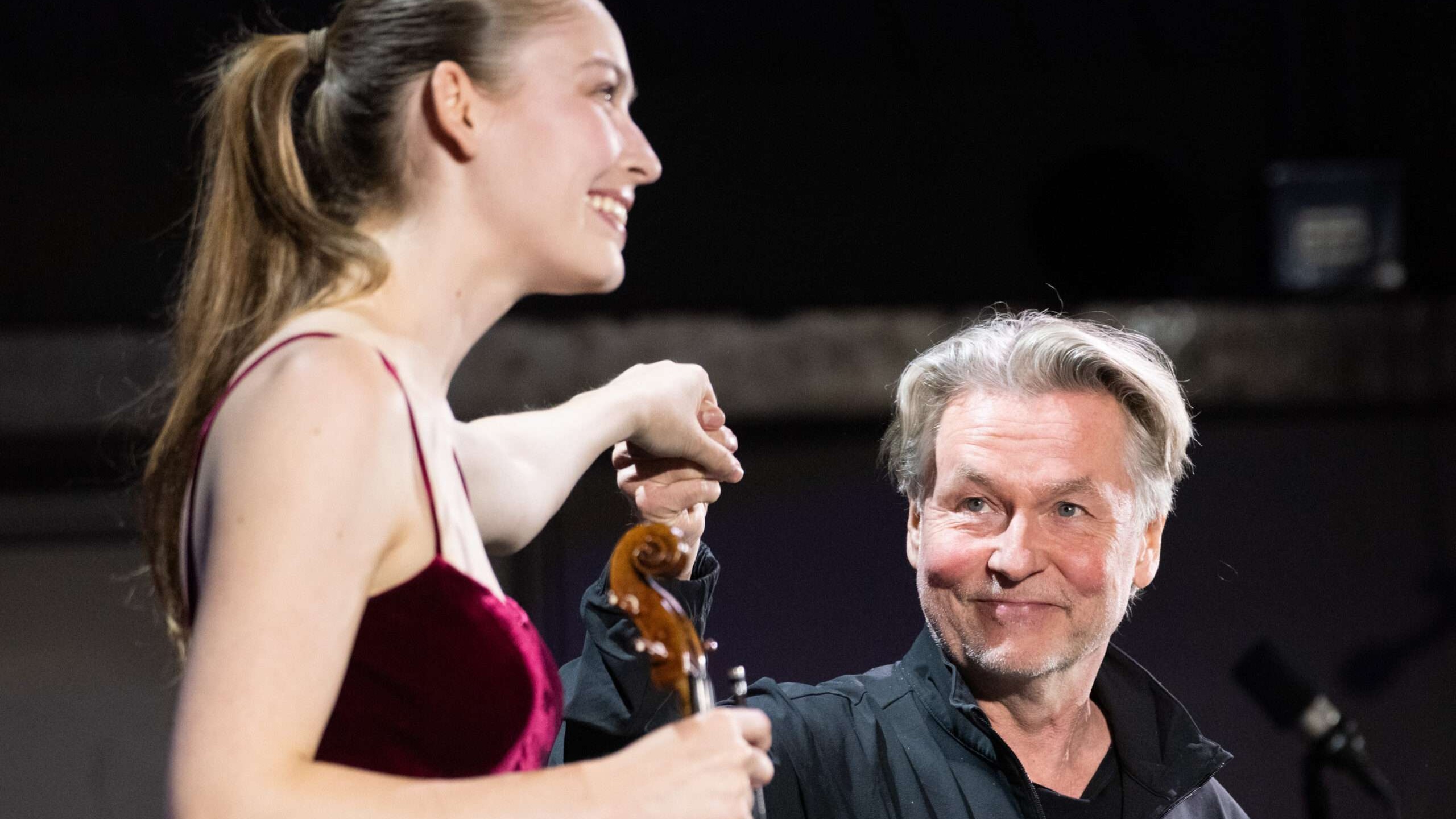 Geneva Lewis, Esa-Pekka Salonen