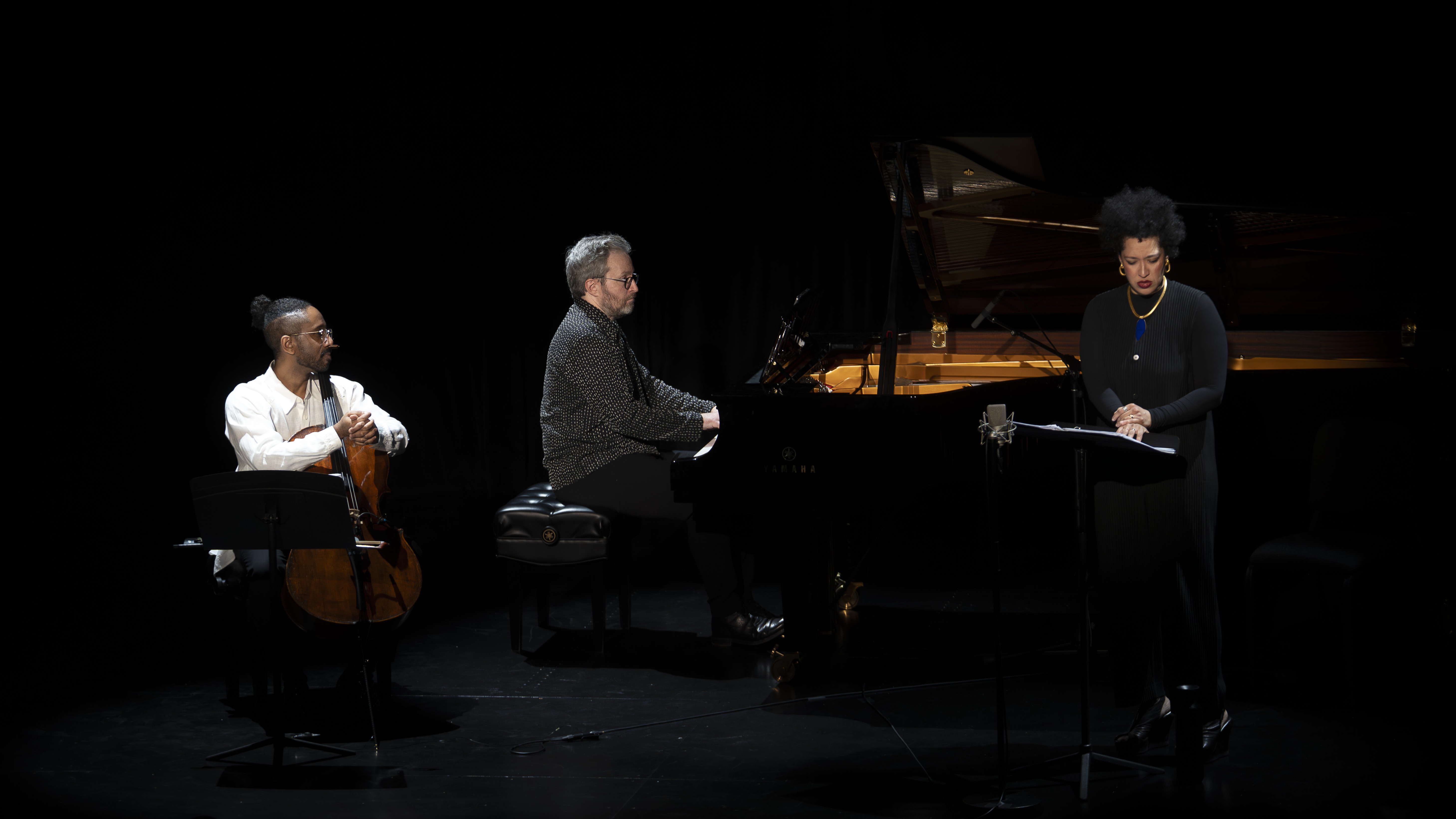 Seth Parker Woods, Conor Hanick, Julia Bullock