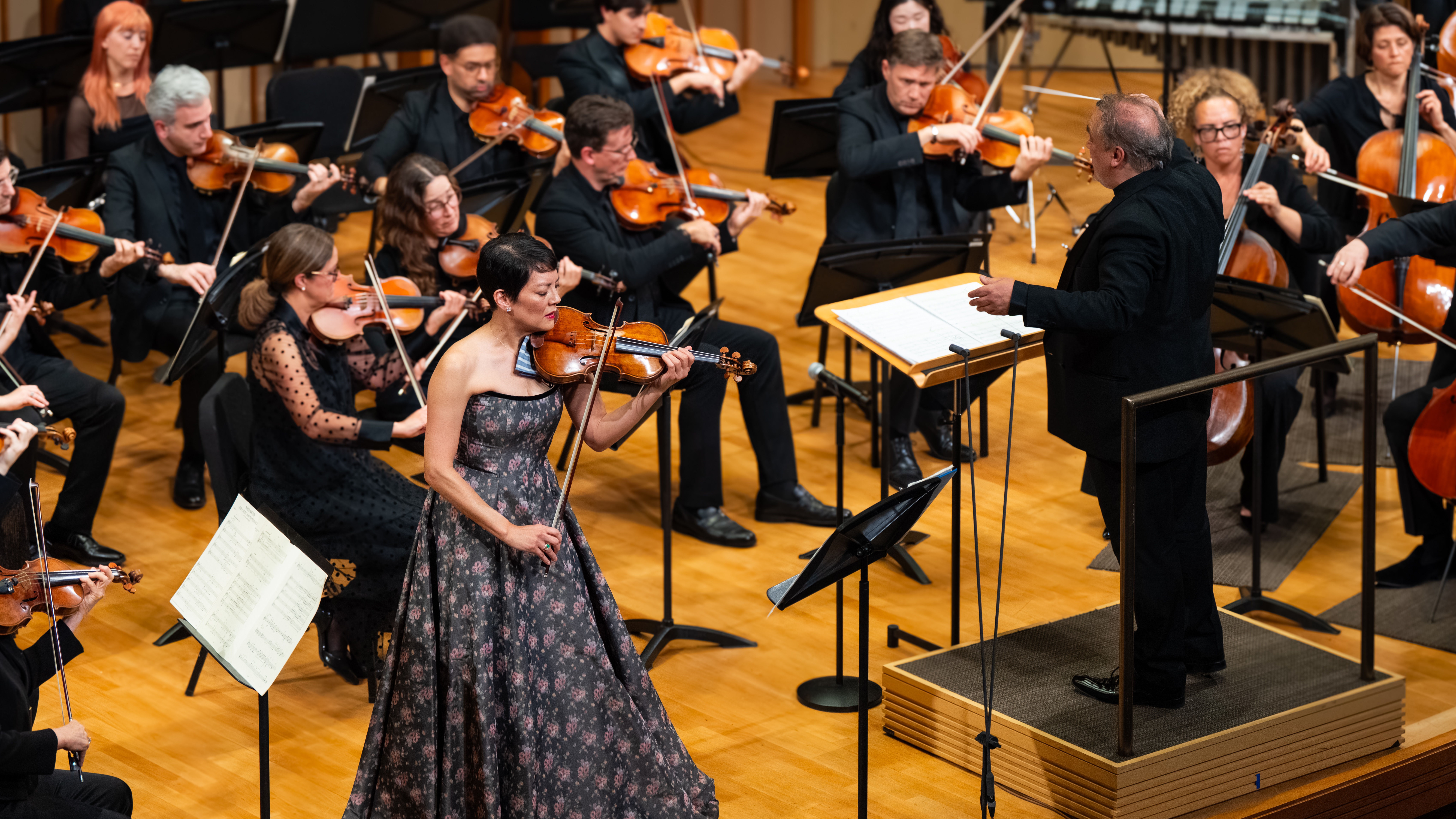 Anne Akiko Meyers with the LA Chamber Orchestra