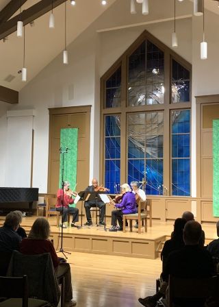 Left Coast Chamber Ensemble quartet