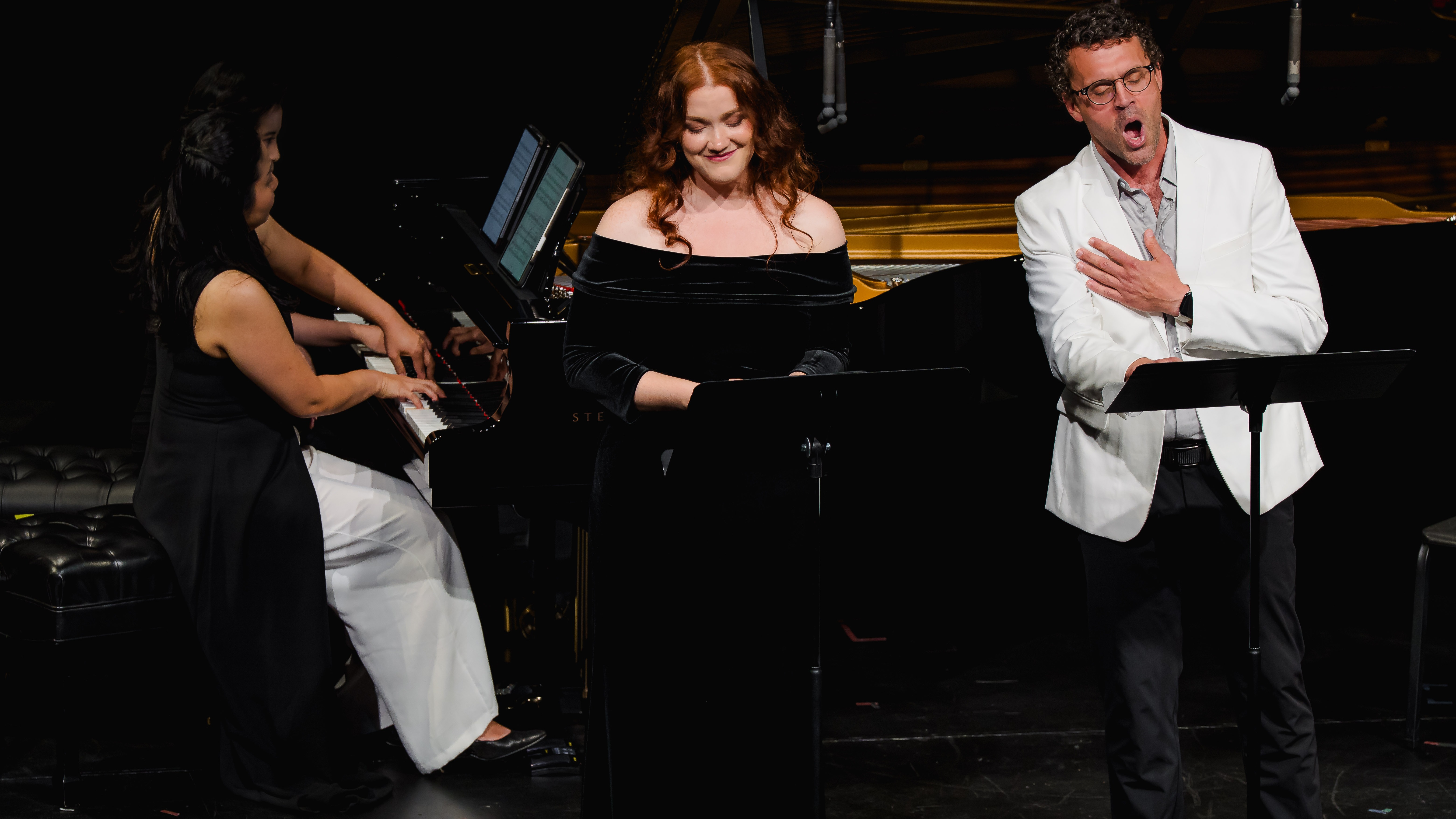 Maire Therese Carmack and John Mayer sing Arias and Barcarolles, Music@Menlo