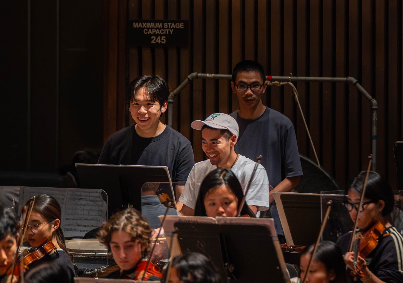 UC Berkeley Symphony Orchestra in rehearsal