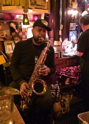 Saxophonist Howard Wiley