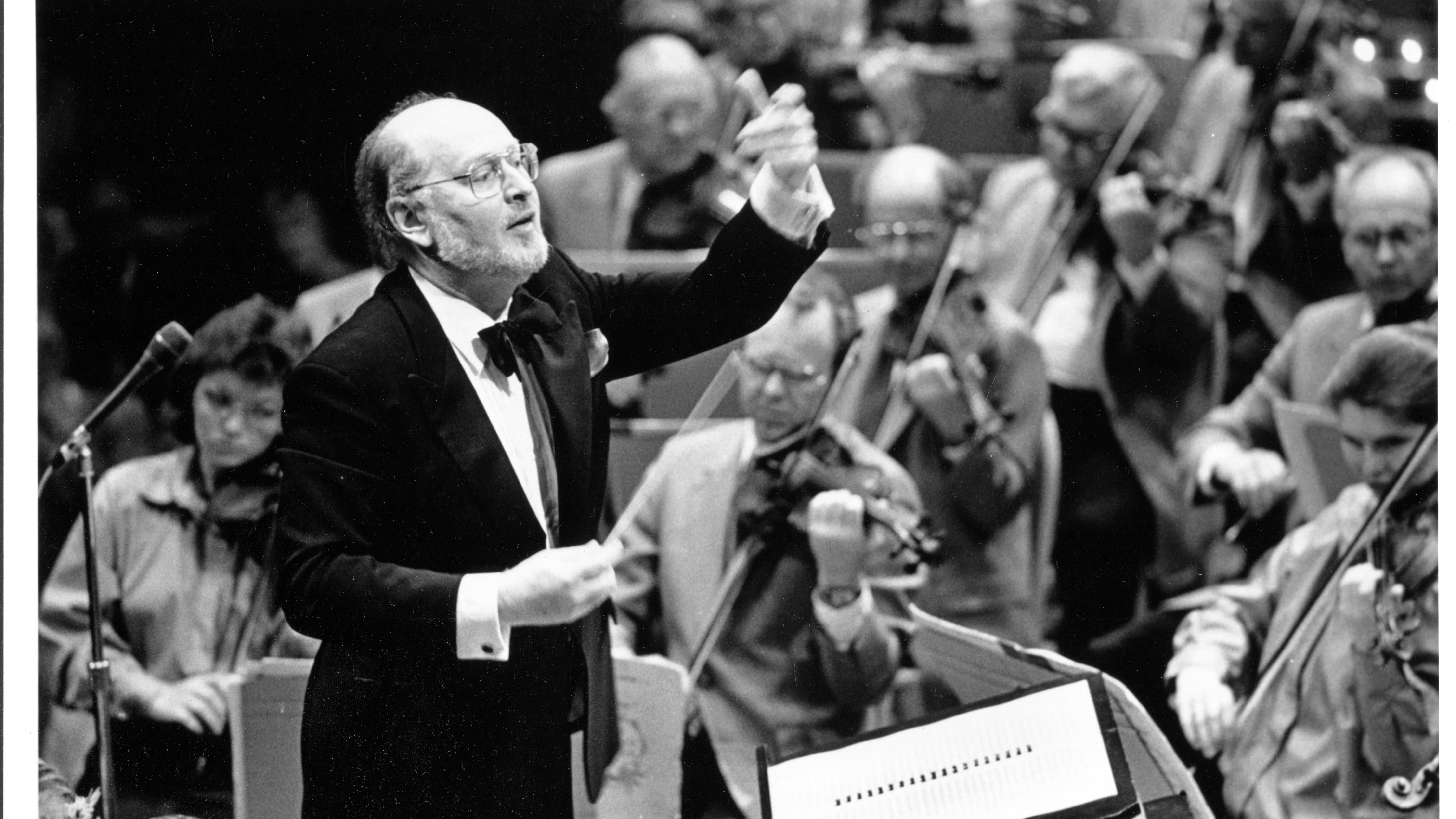 John Williams conducting Boston Pops