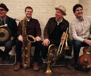 Kenny Wollesen, Briggan Krauss, Steven Bernstein, and Tony Scherr 