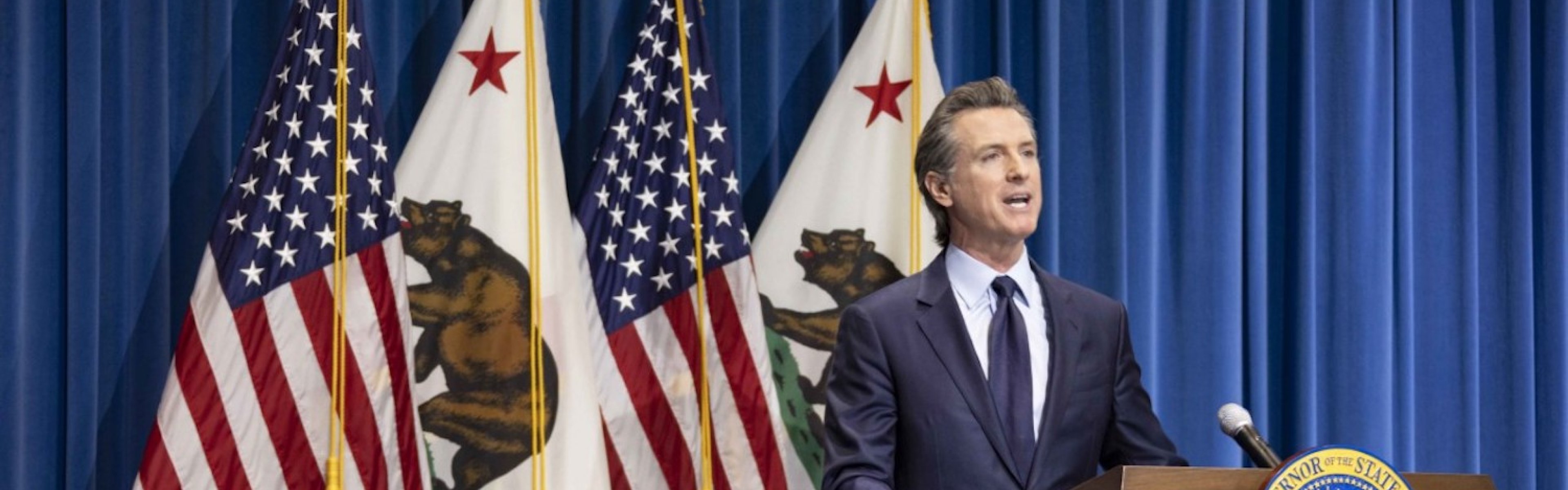 California Governor Gavin Newsom