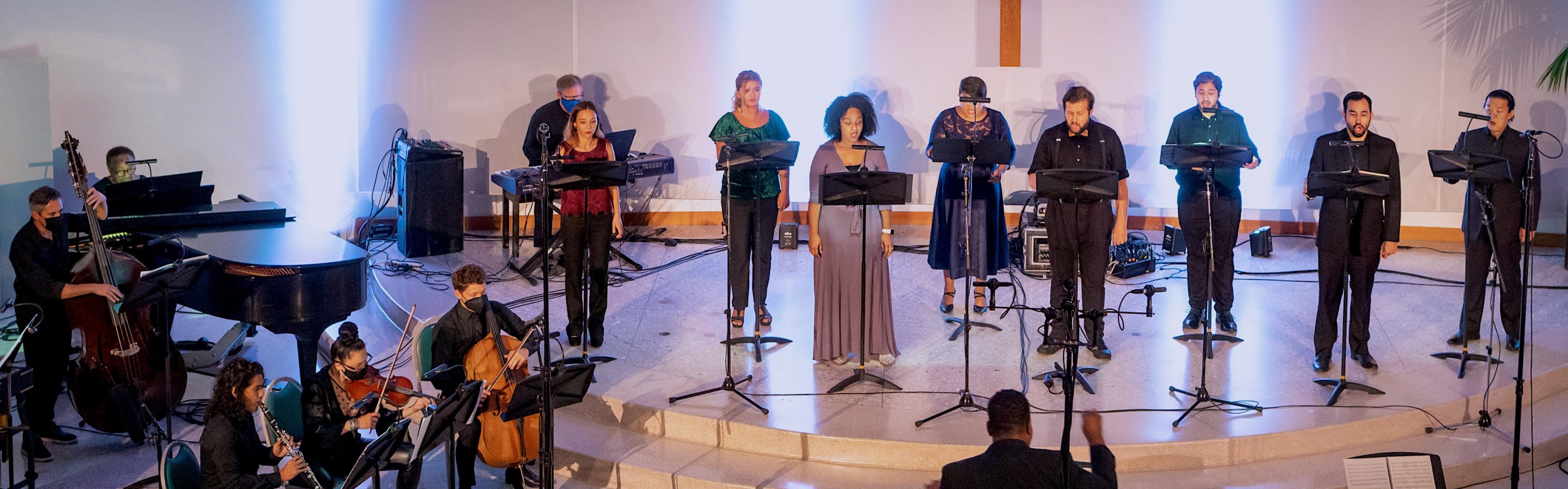 Jacaranda Chamber Ensemble and conductor Anthony Parnther