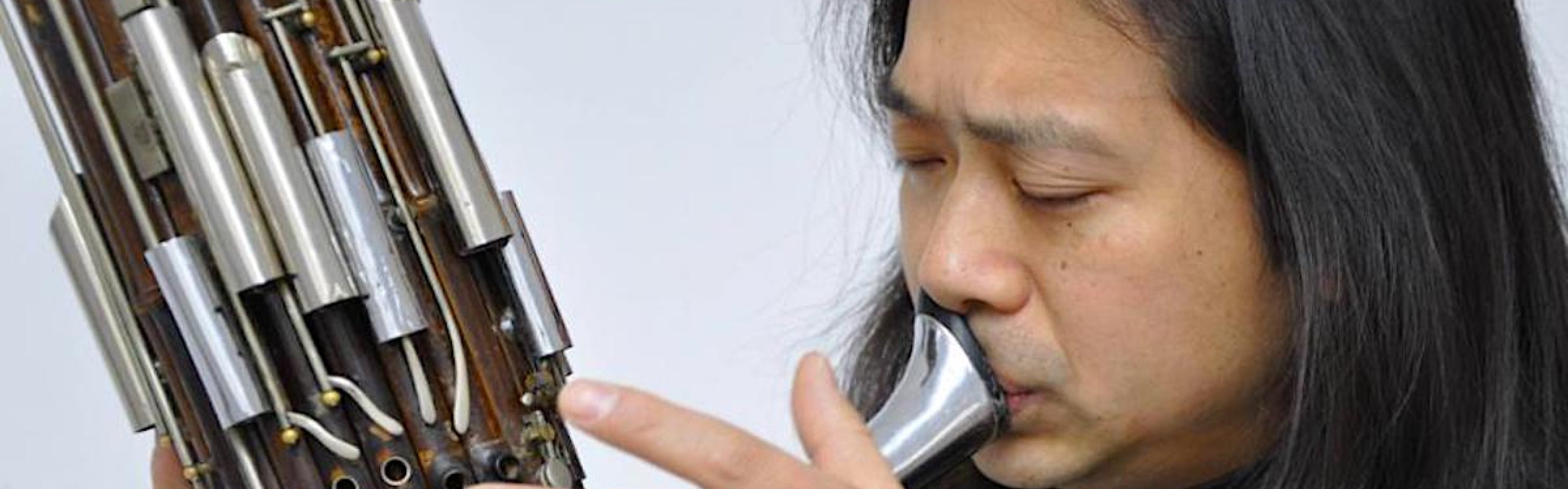Wu Wei playing the sheng