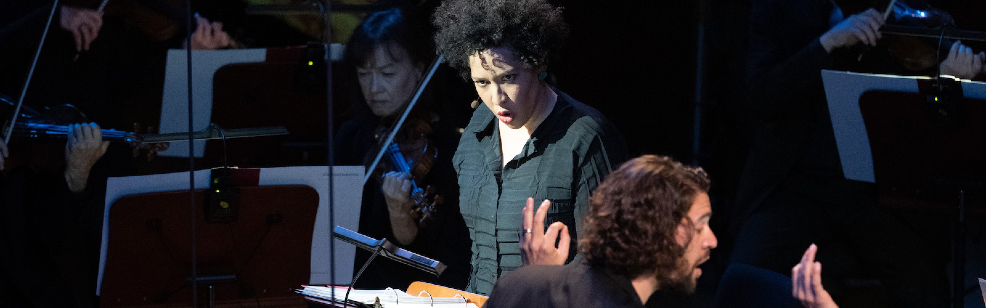 Julia Bullock and Christian Reif  with SF Symphony
