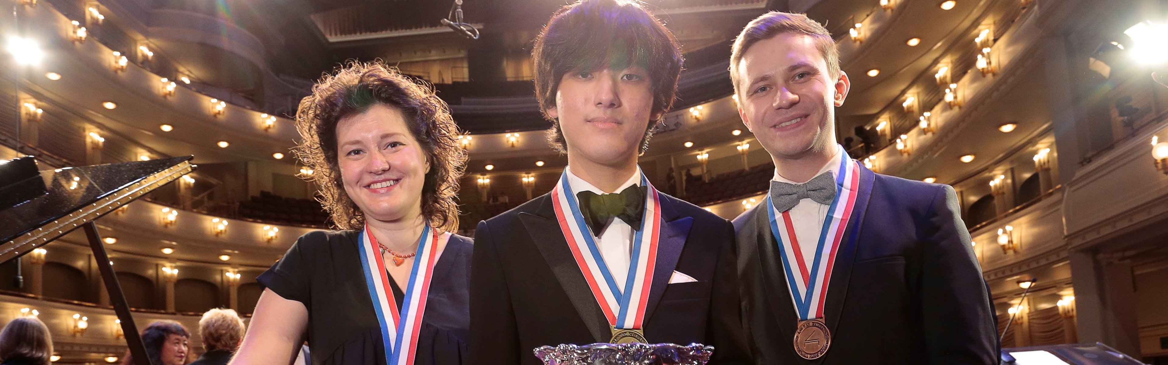 Anna Geniushene, Yunchan Lim, Dmytro Choni