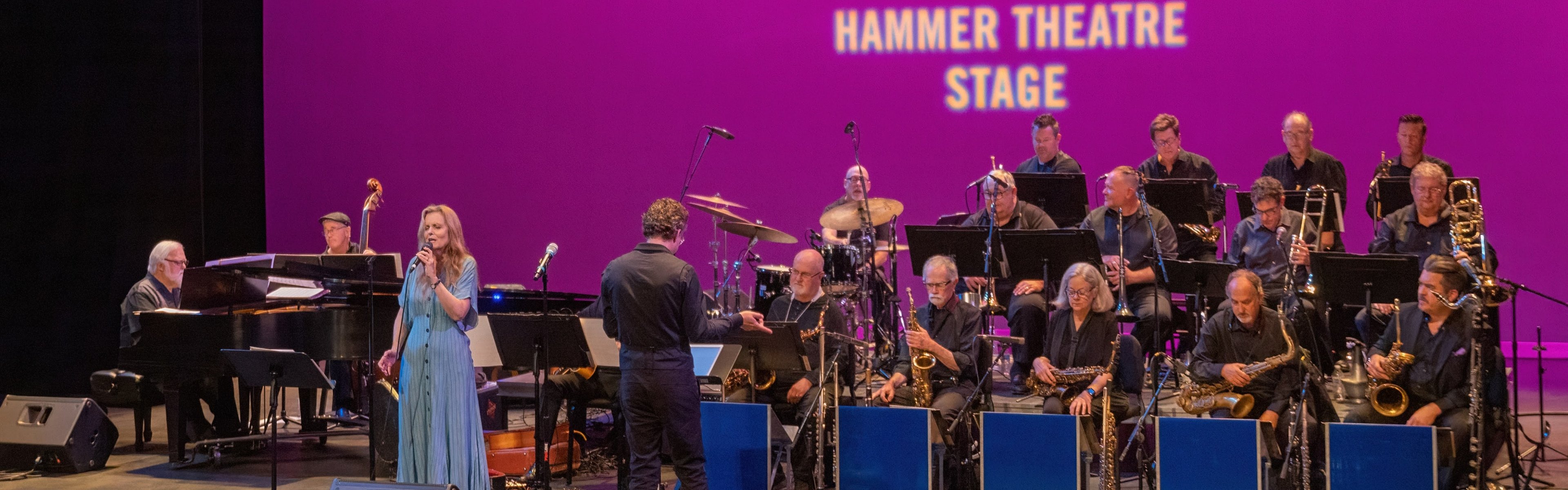 Tierney Sutton fronting the LMR Jazz Orchestra