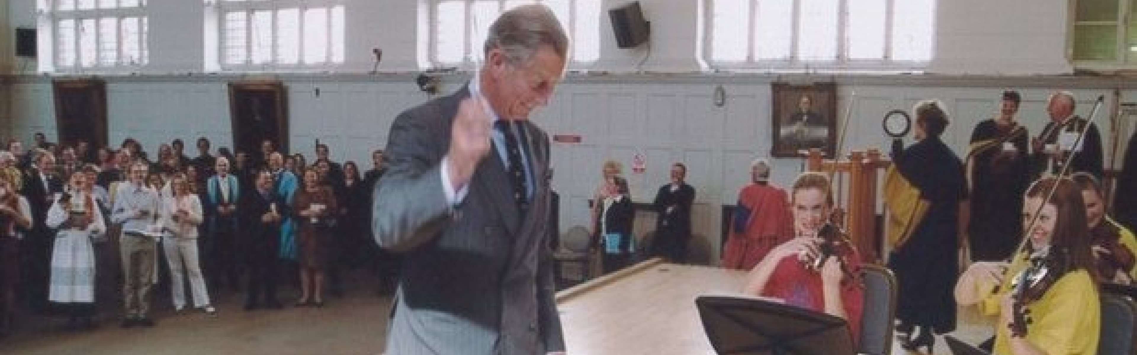 Charles conducting