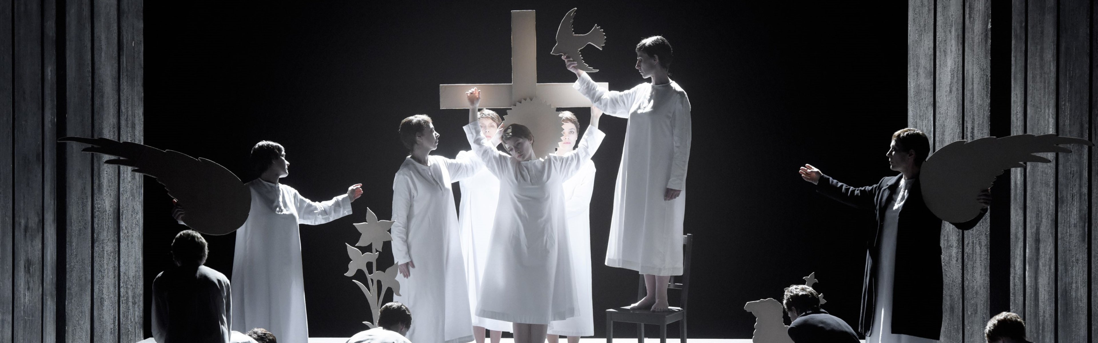 Interlude before “Salve regina,” the last scene of Francis Poulenc’s Dialogues of the Carmelites