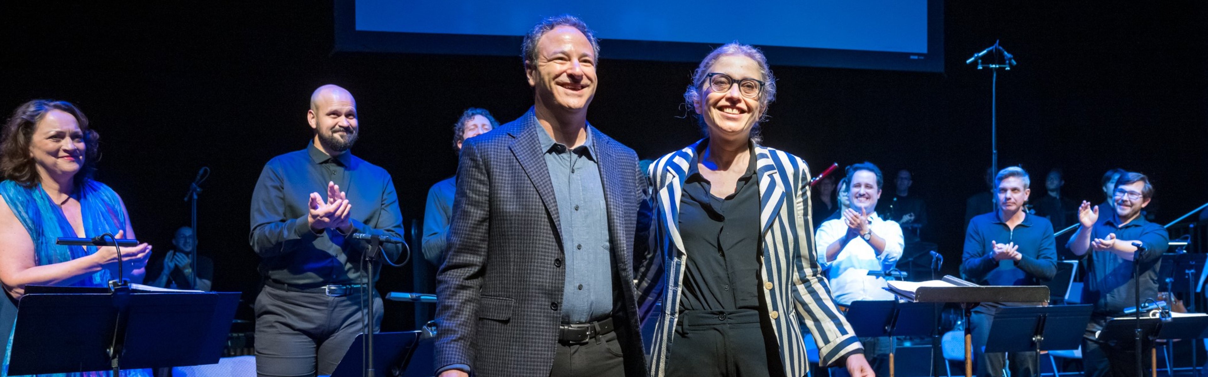 Composer Peter Knell and librettist Stephanie Fleischmann