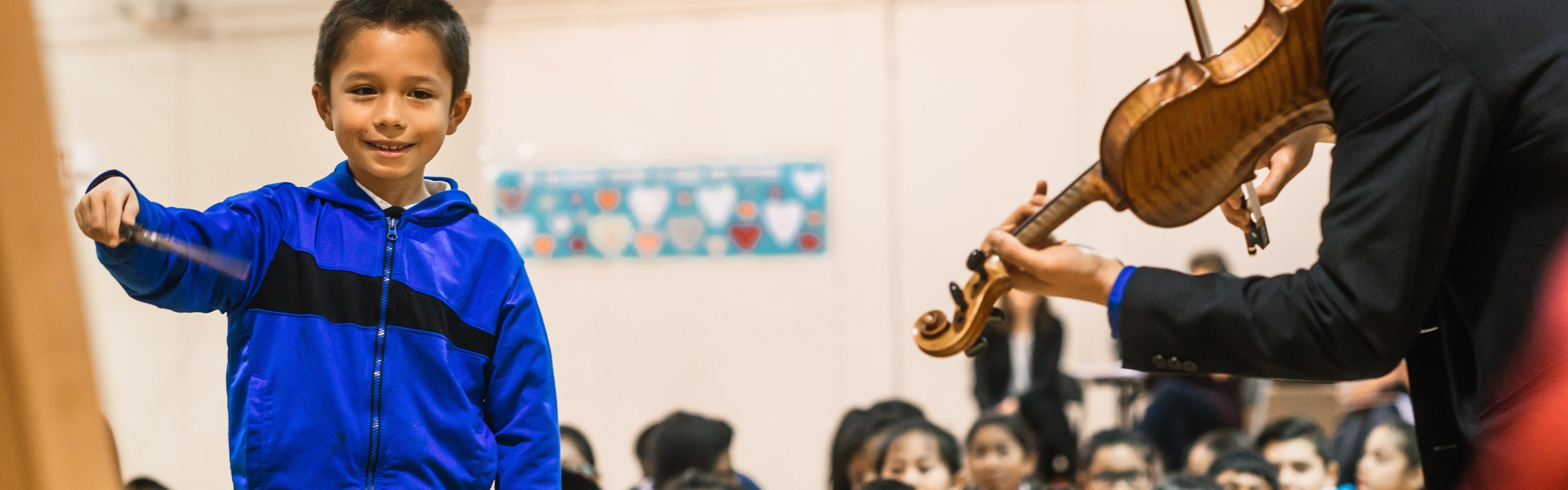 An “Adventures in Music” performance