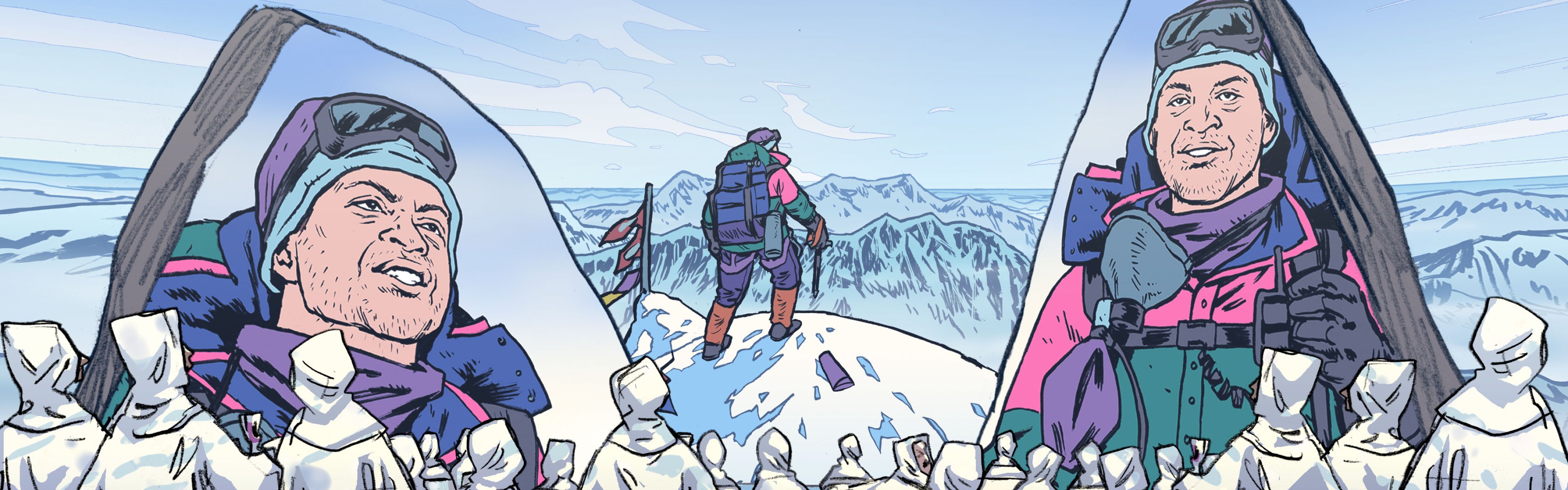 Rendering of Everest