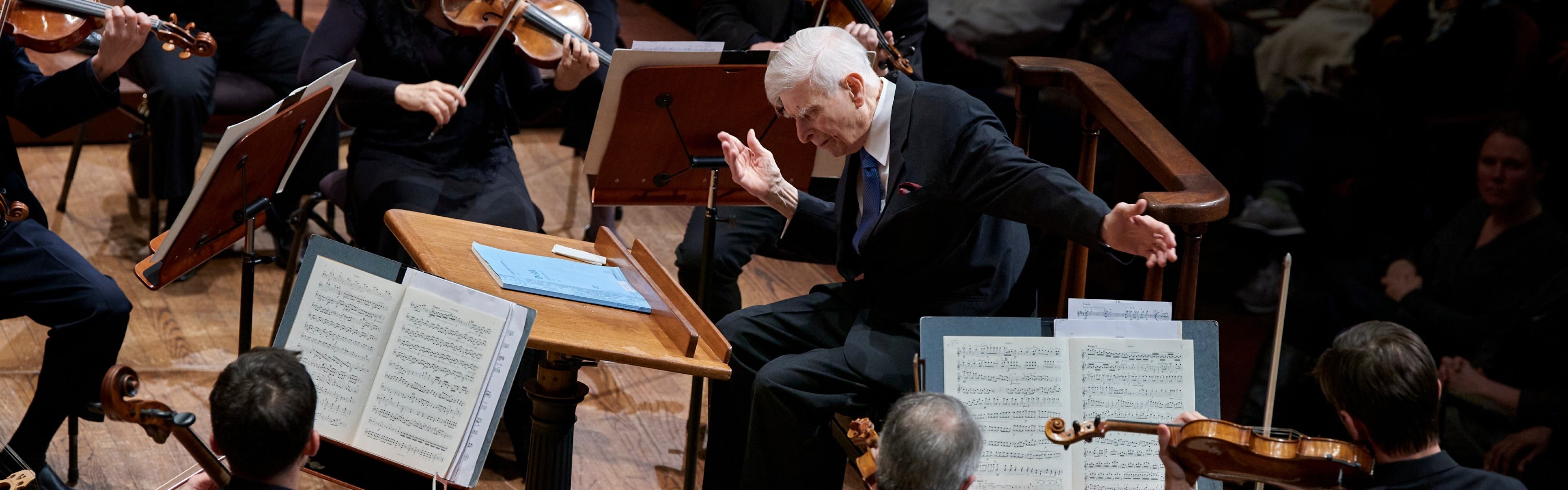 Herbert Blomstedt with the SF Symphony