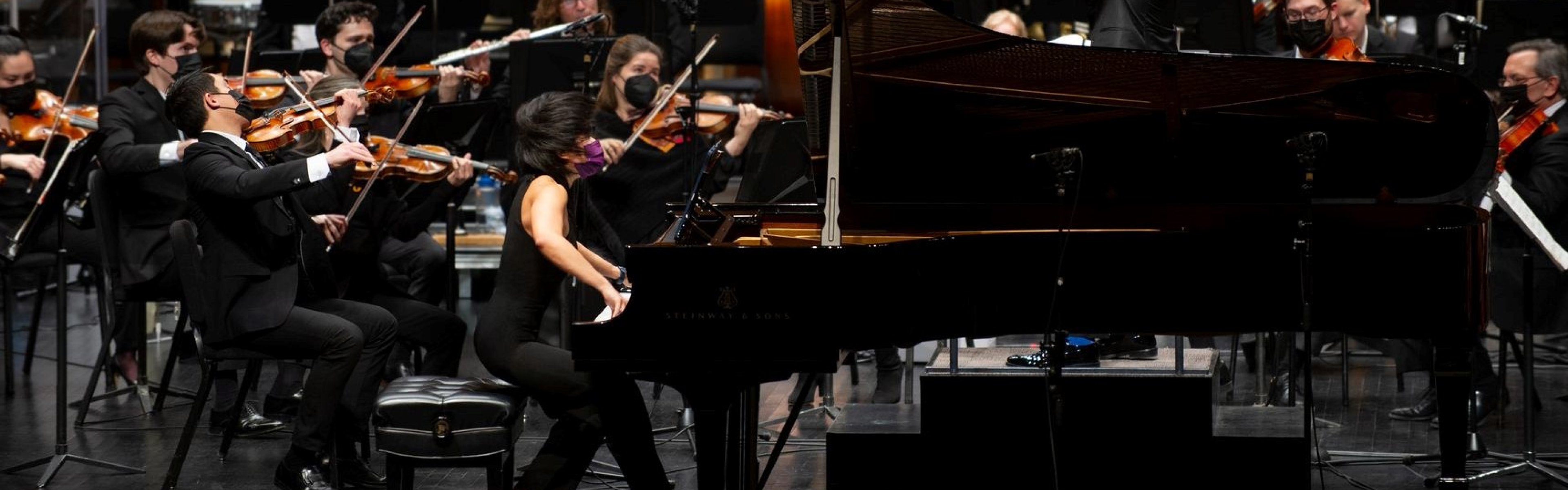 Yuja Wang, Teddy Abrams, and the Louisville Orchestra