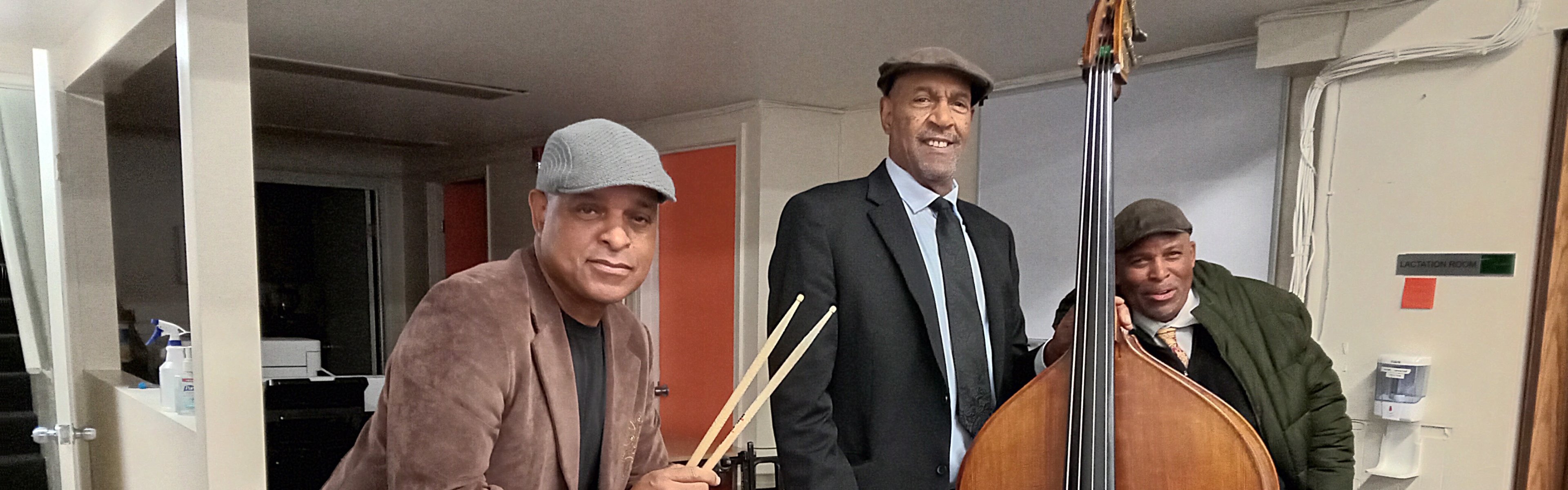 Musicians at gig