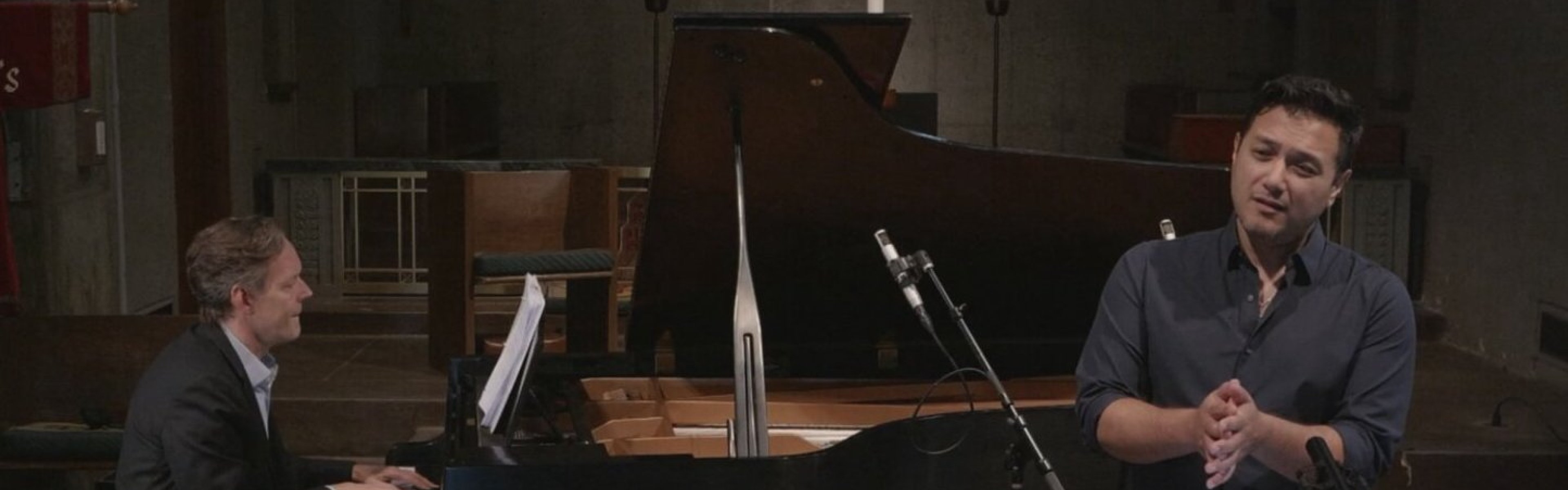 Nicholas Phan and Jake Heggie