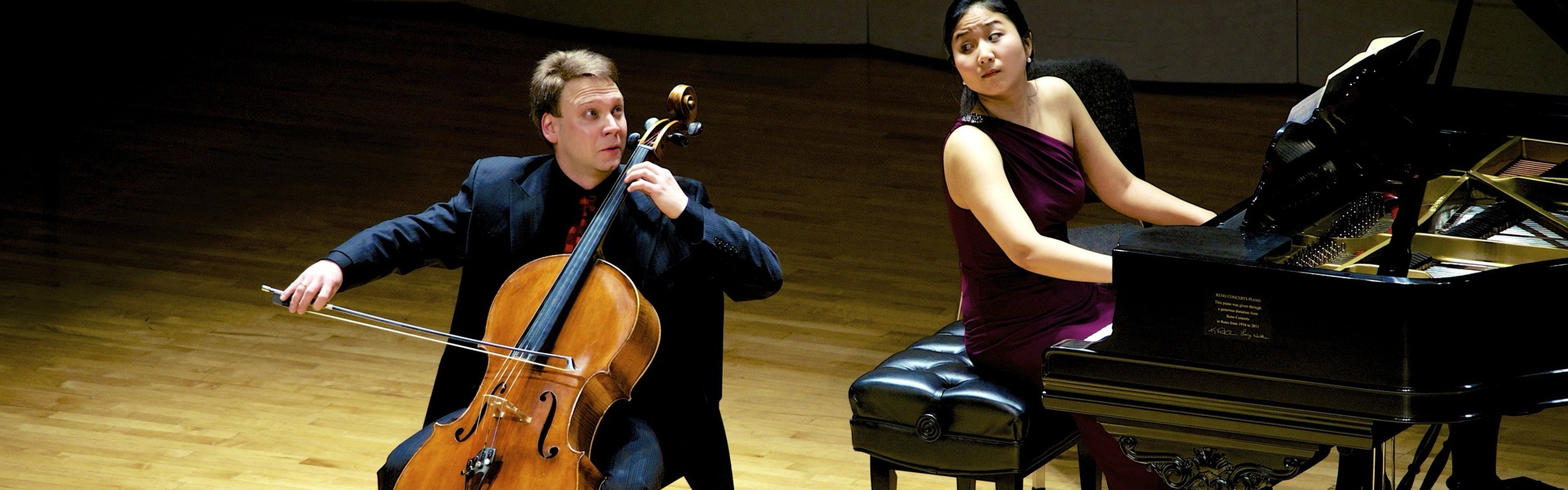 Dmitri Atapine and Hyeyeon Park