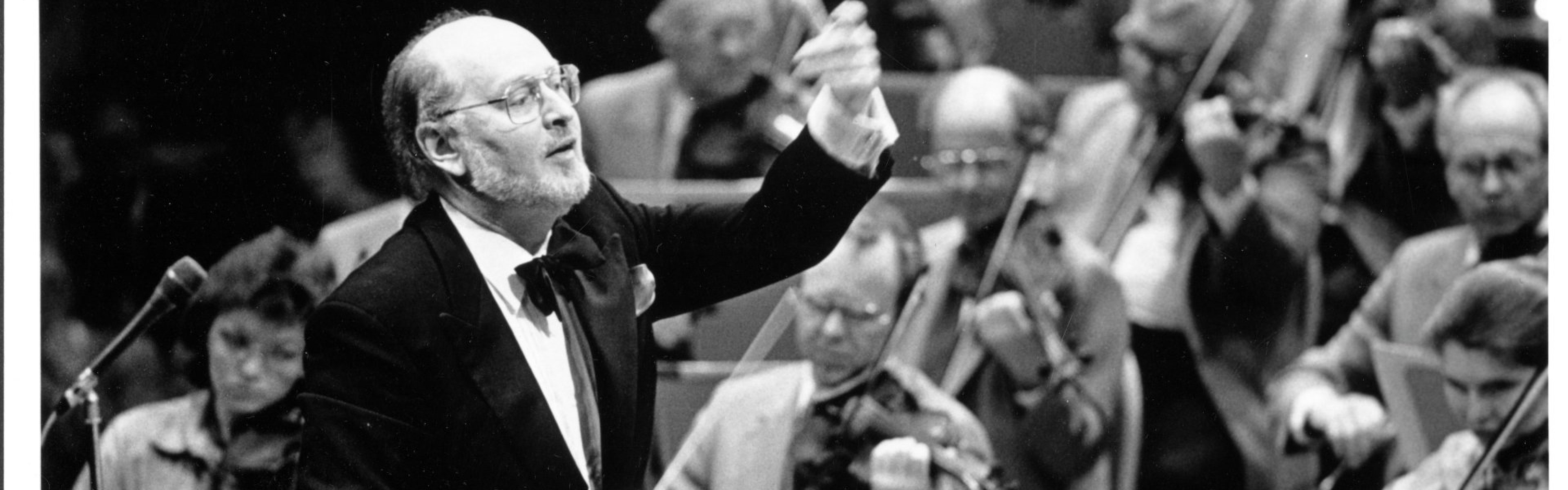John Williams conducting the Boston Pops