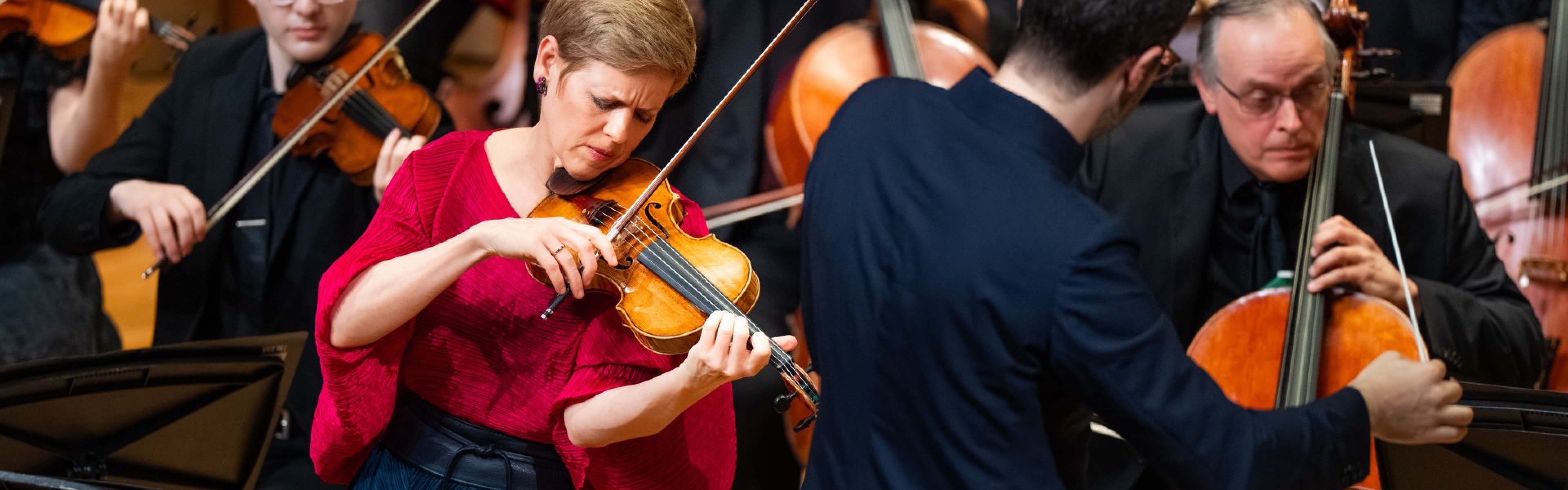 Isabelle Faust, LA Chamber Orch.