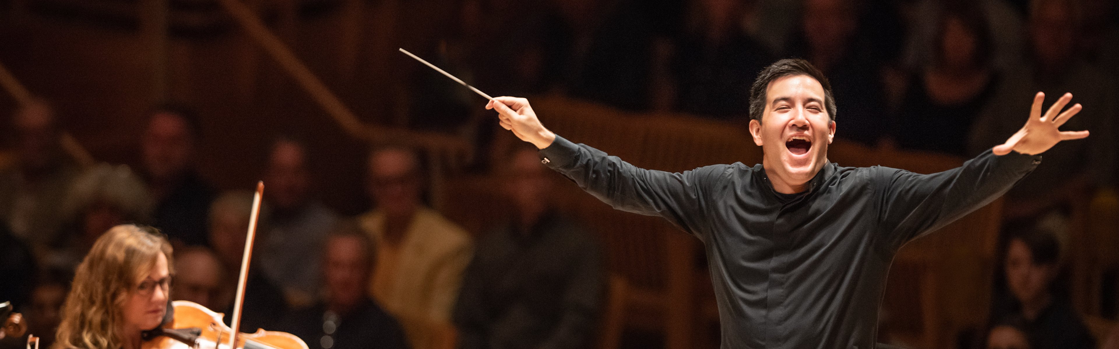 Santa Rosa Symphony Music Director Francesco Lecce-Chong conducts | Courtesy of Francesco Lecce-Chong