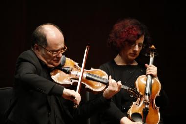 Mikhail Shmidt and Natasha Bazhanov