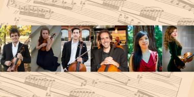 Ryan Jacobsen, Caitlin Stokes, violin; Alexandra Simpson, Sarah Lee, viola; Jonathan Lee and Isaac Pastor-Chermak, cello