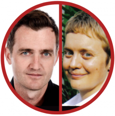 Aaron Sheehan (tenor) & Linda Pearse (course instructor)