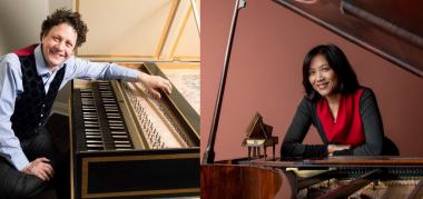 Portraits of Jory Vinikour and Gwendolyn Mok