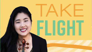 TAKE FLIGHT banner