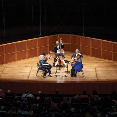 Chamber musicians at Davies