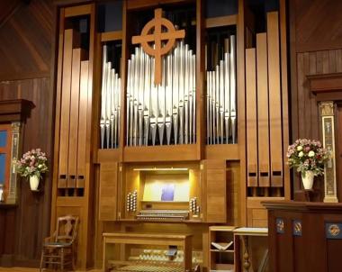 Bigelow pipe organ at St. Paul's Episcopal Church, Healdsburg