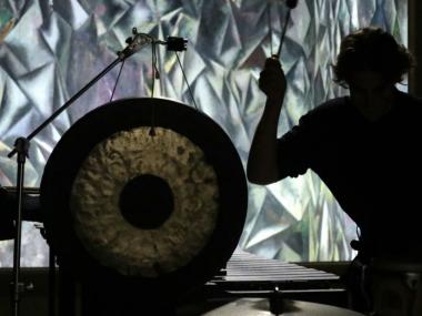 Percussionist Jonathan Hepfer