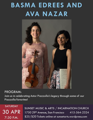 Basma Edrees and Ava Nazar
