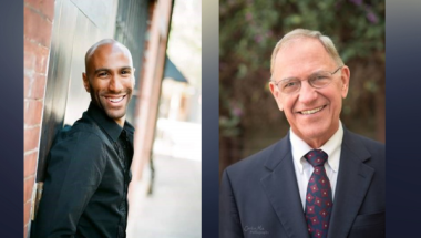 headshots of Michael Bragg (left) and Kip Cranna (right).