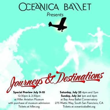 Oceanica Ballet presents "Journeys & Destinations"