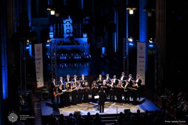 The English Concert performs with the Clarion Choir on Sunday, March 5, 2023 in Zellerbach Hall Pictured: Clarion Choir (credit: Isabelle Provost)