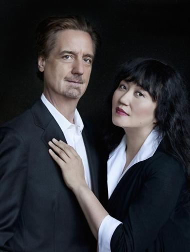 David Finckel and Wu Han perform Sunday, February 5, 2023 in Hertz Hall. (credit: Lisa Marie Mazzucco)