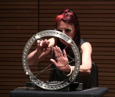 Laetitia Sonami and the Spring Spyre - Credit Brown Univ