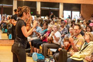 Los Angeles International Ukulele Festival workshop