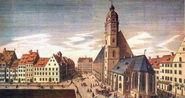 Thomaskirche, 1735, Artist Unkown