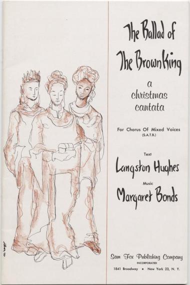 Cover image of the first publication of the Ballad of The Brown King