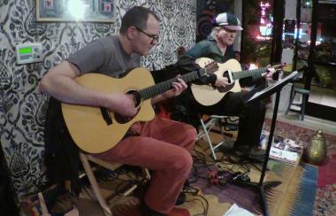 Teja Gerken and Matthew Montfort Performing Live