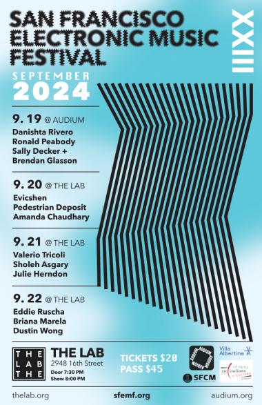 23rd Annual San Francisco Electronic Music Festival
