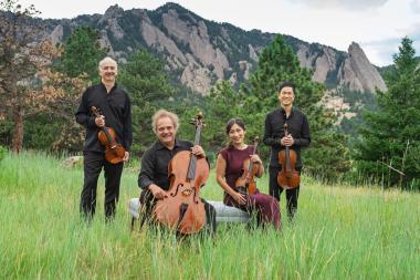 Cal Performances presents Takács Quartet, February 16, 2025 at Hertz Hall (credit: Amanda Tipton)
