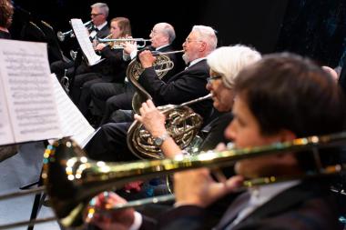 The 40-member Master Sinfonia Chamber Ensemble