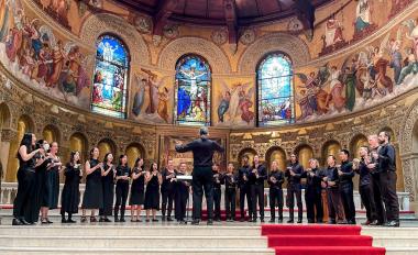 Ensemble Continuo performing at Stanford Memorial Church in June 2024